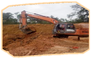 PT.HKI PROYEK PEMBANGUNAN TOL PEKANBARU-DUMAI PEKDUM 4A STA 54 (TAHUN 2020-2021) PEMBENTUKAN SLOPING TIMBUNAN